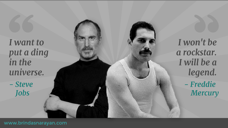 Striking Parallels Between Steve Jobs and Freddie Mercury