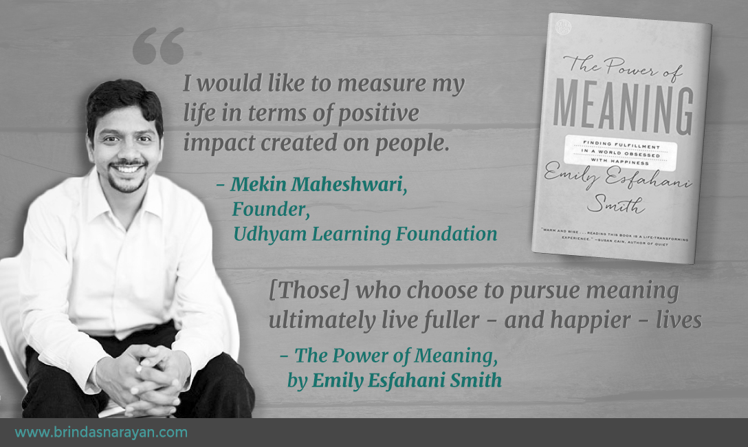 From Chief People Officer at Flipkart to the Founder of a Social Enterprise: When the Pursuit of Meaning Sparks Midlife Change