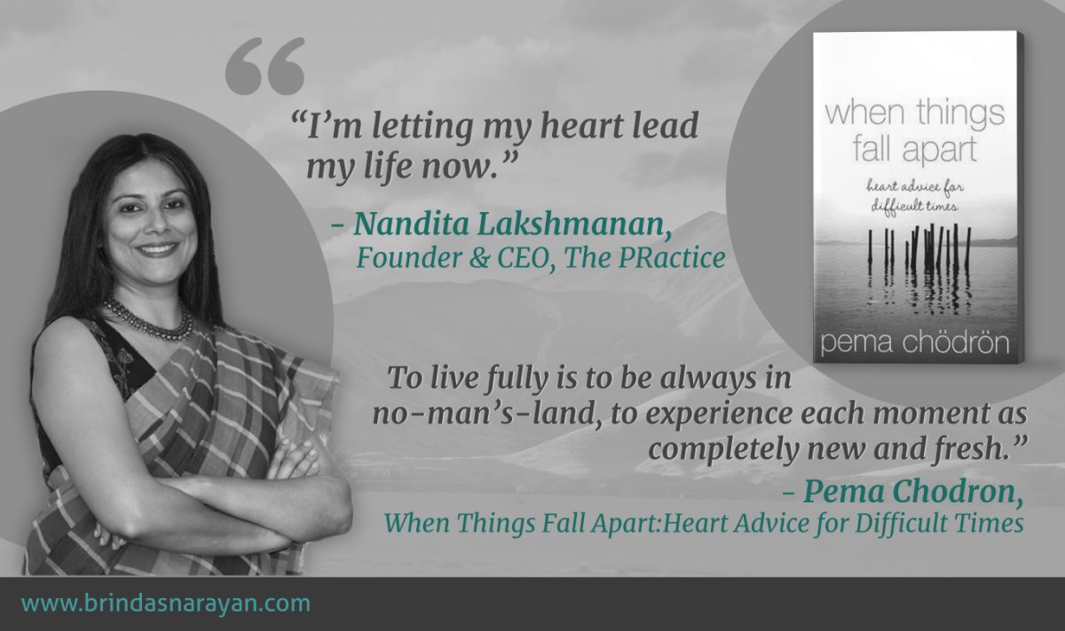 Using a Crisis to Deepen Oneself : Nandita Lakshmanan, Founder & CEO of The PRactice, Excavates Meaning From Setbacks