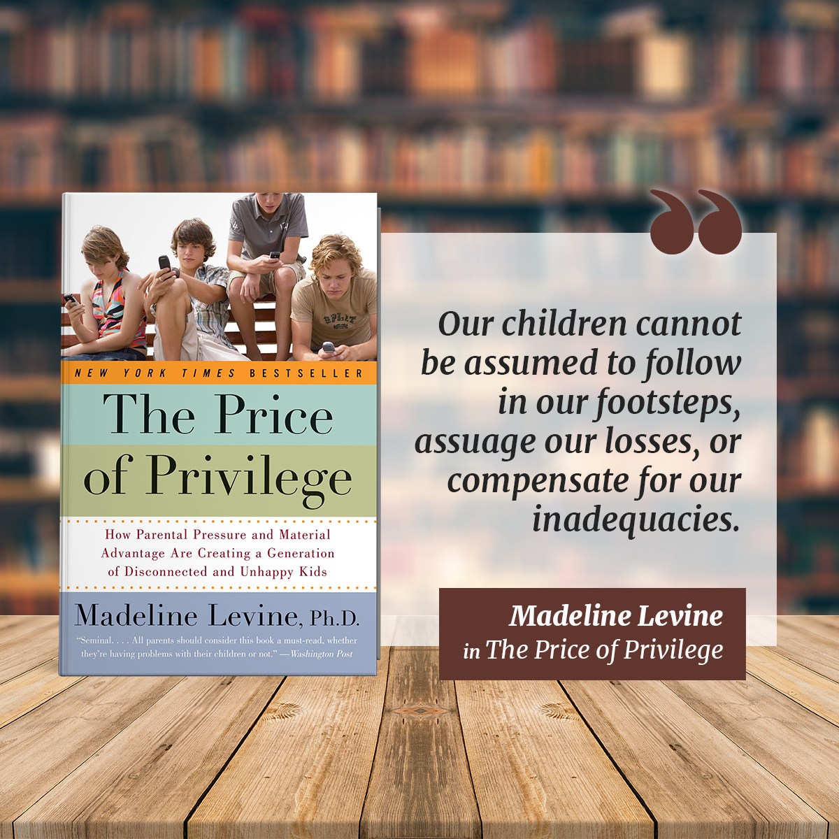 Lessons from Books: How Parental Privilege Can Adversely Impact Children